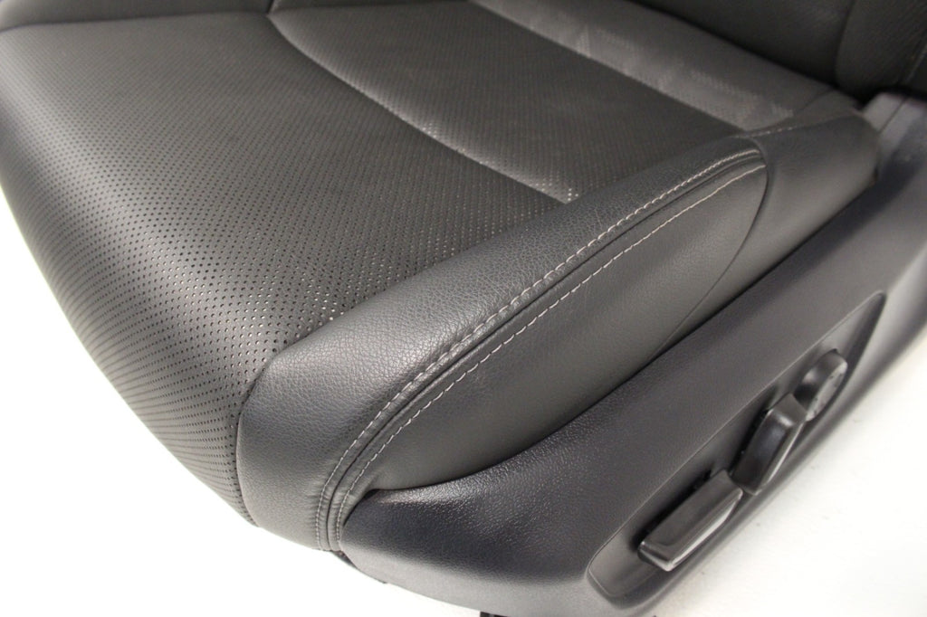 2024-2025 Toyota Tacoma TRD Double Cab Seats - Black SofTex Leather, Heated/Vent