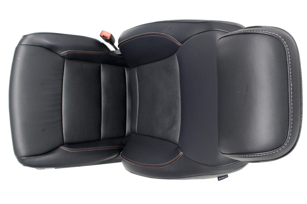 2023+ Ford Super Duty Seats Set, Crew Lariat Sport Black Leather Brown NEW