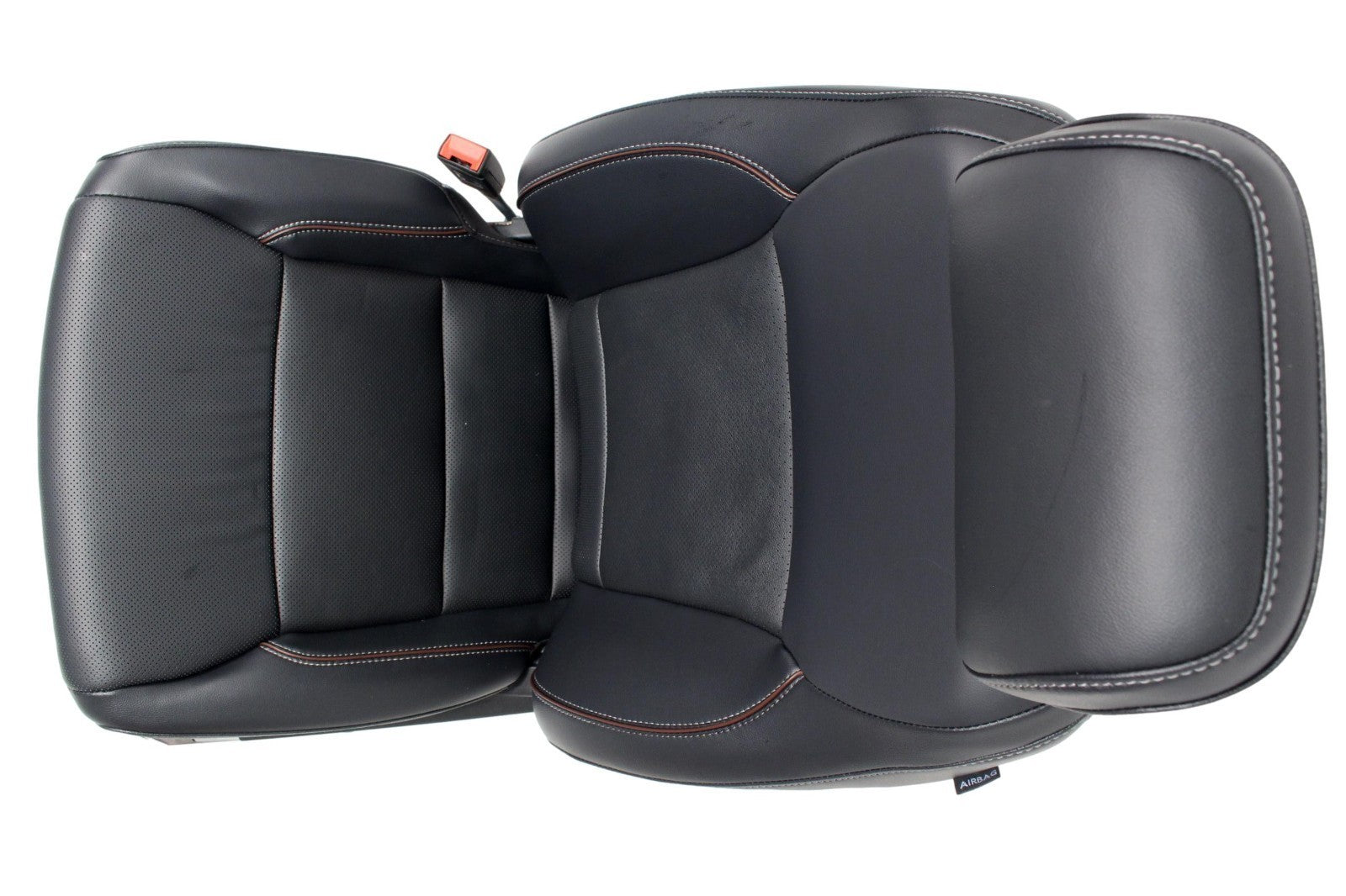 2023+ Ford Super Duty Seats Set, Crew Lariat Sport Black Leather Brown NEW
