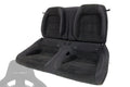 2015 - 2025 Mustang Shelby GT350 Rear Seats, Black Miko Suede Carbon Recaro
