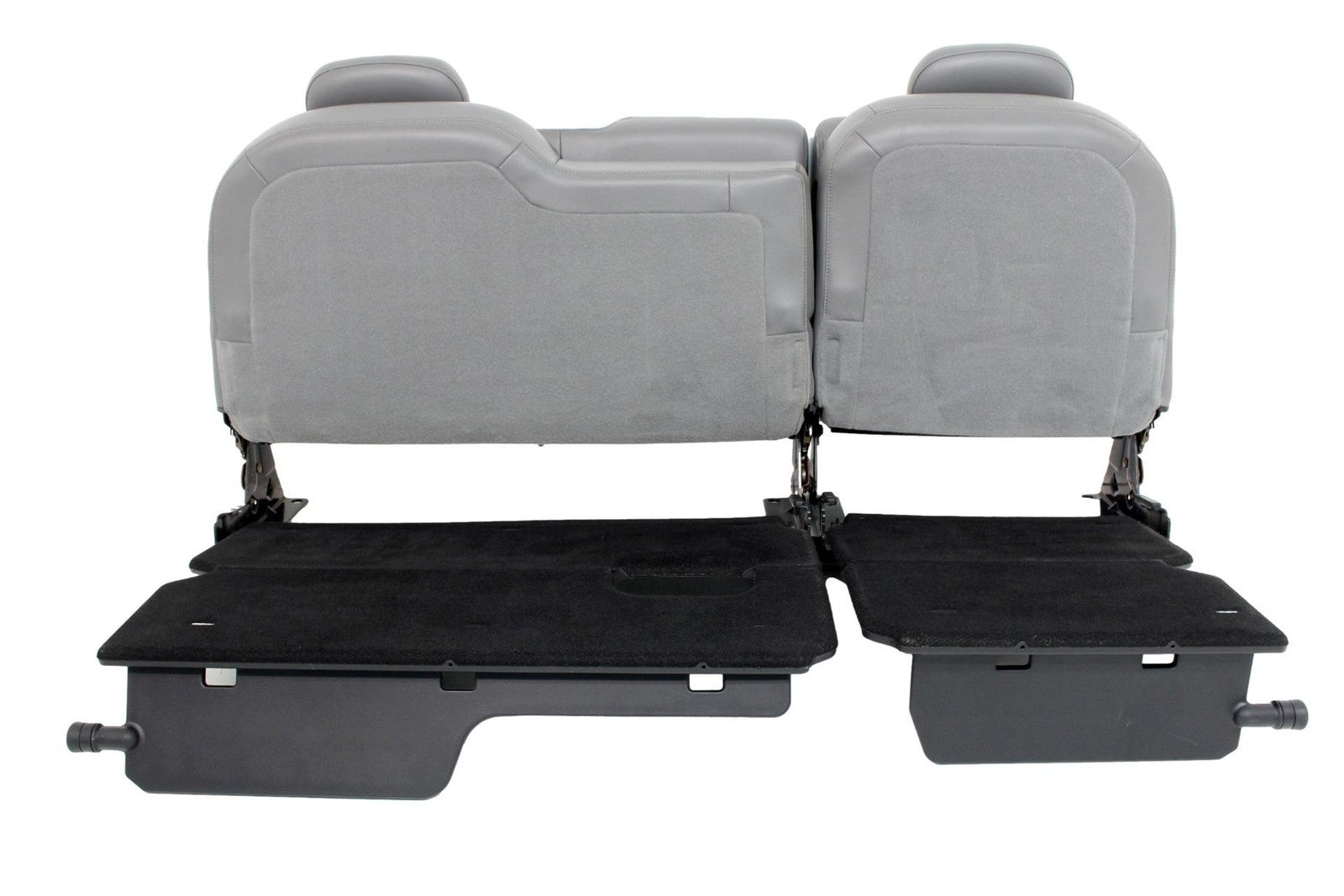 2002-2008 Dodge Ram Slate Gray Leather Seats & Woodgrain Business Console