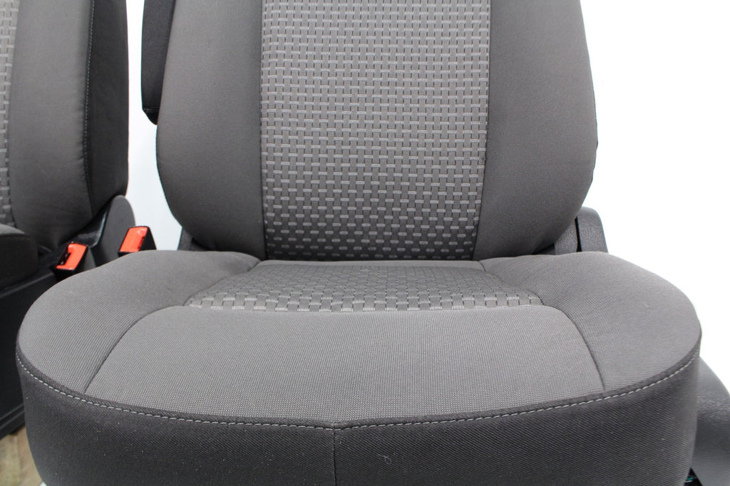 2015 - 2024 Ford Transit Front Seats, Dark Gray Cloth w/ 10-Way Power Heated LH