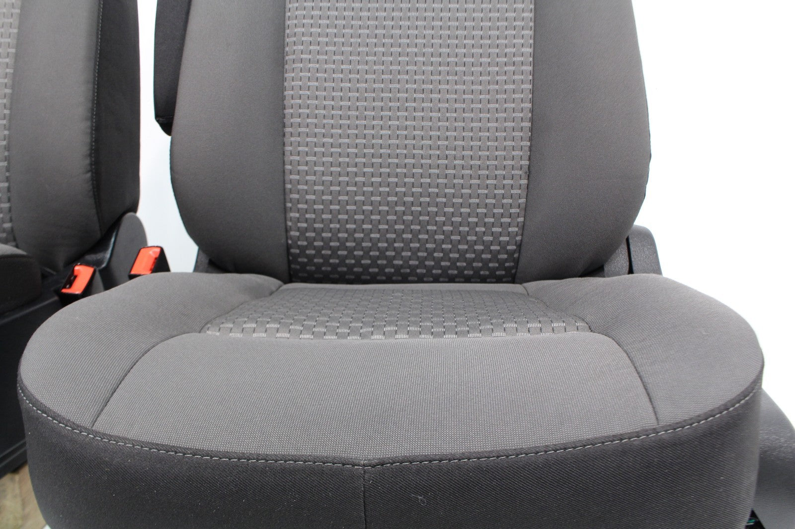2015 - 2024 Ford Transit Front Seats, Dark Gray Cloth w/ 10-Way Power Heated LH