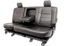 2008 - 2010 Ford Super Duty Crew Cab Rear Seats, Lariat Black Leather - Fits 99+