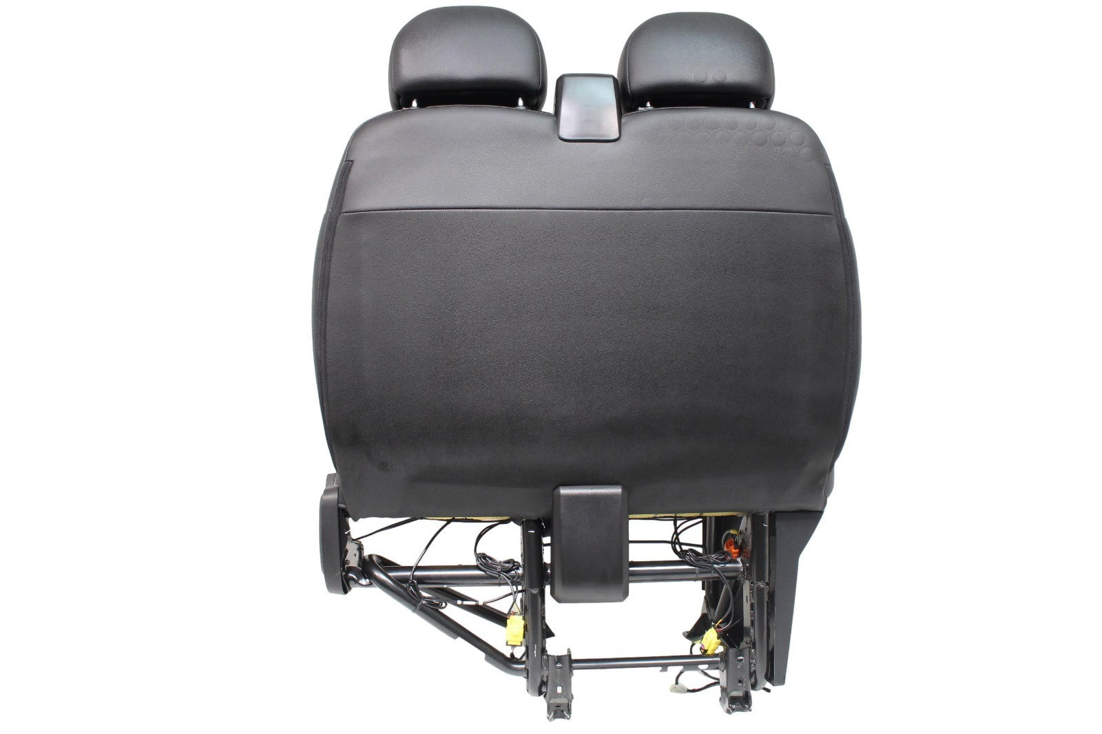 2014 - 2025 Ram ProMaster Front Passenger Seat, Black Vinyl Bench w/ Center Seat