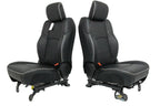 2019 - 2026 Ram 2500 3500 HD Seats Set, Rebel Black Leather Crew Cab Heat Cool