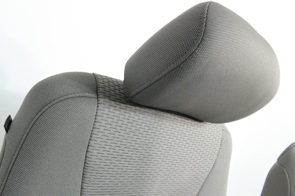 2015 - 2022 Ford F150 Super Duty Front Seats, XLT Power Earth Gray Cloth Heated