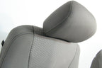 2015 - 2022 Ford F150 Super Duty Front Seats, XLT Power Earth Gray Cloth Heated