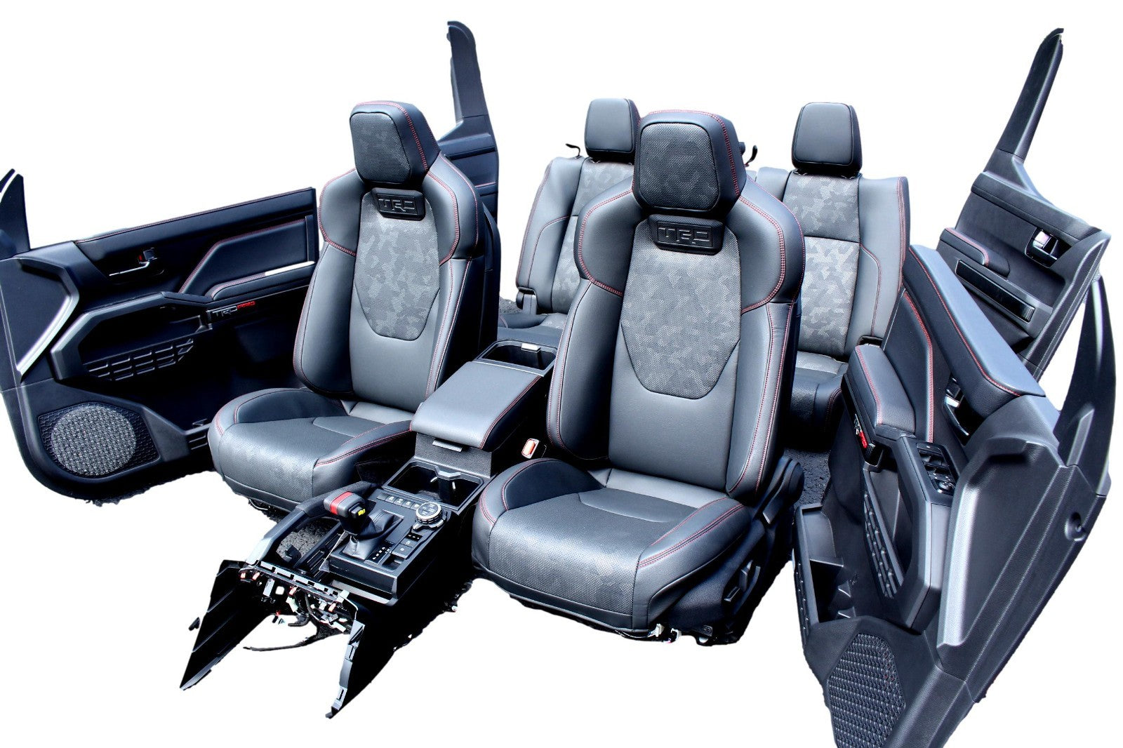 2024 - 2025 Toyota Tacoma TRD Pro  Interior with IsoDynamic Seats Door Panels