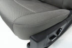 2015 - 2022 Ford F150 Super Duty Front Seats, XLT Power Earth Gray Cloth Heated