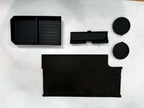 15-22 Ford F150 Super Duty Center Console Black Platinum Red Stitch w/o Shifter