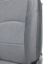 2019 - 2024 Ram HD Front Bench Seat, Diesel Gray Cloth Manual w Center Jump Seat