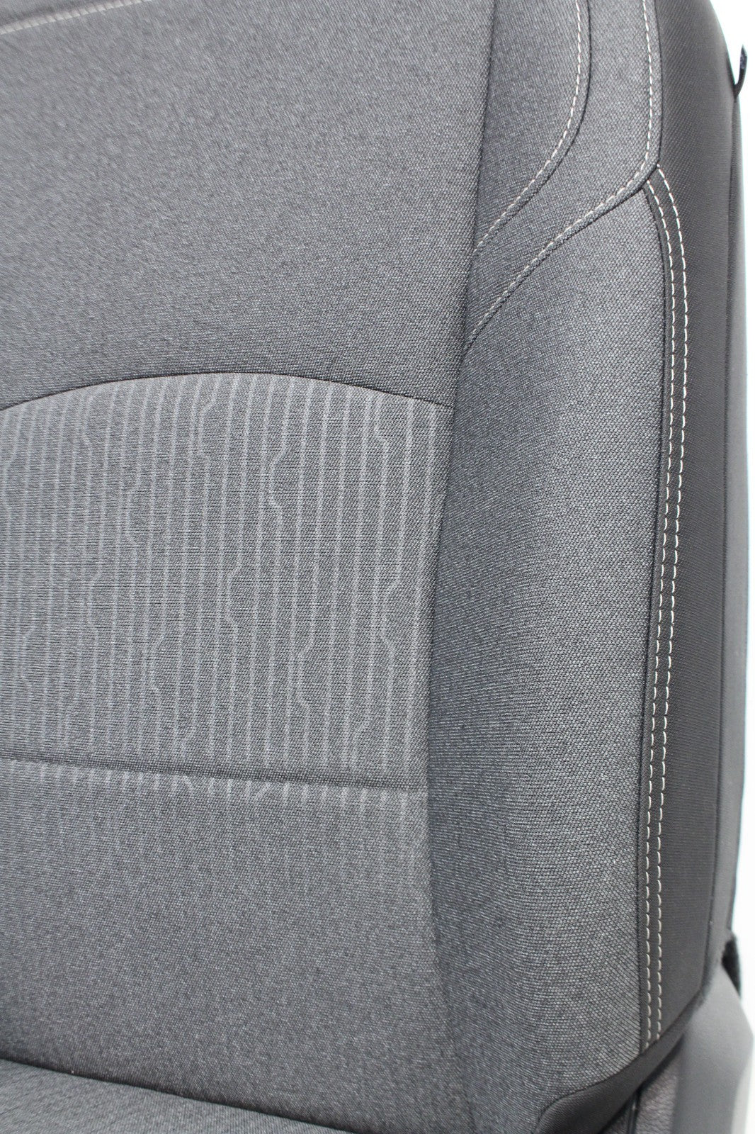2019 - 2024 Ram HD Front Bench Seat, Diesel Gray Cloth Manual w Center Jump Seat