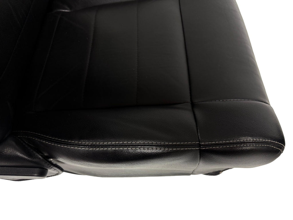 2007-2018 Jeep JK JKU 4-Door Wrangler Unlimited Seats Set, Black Leather Heat