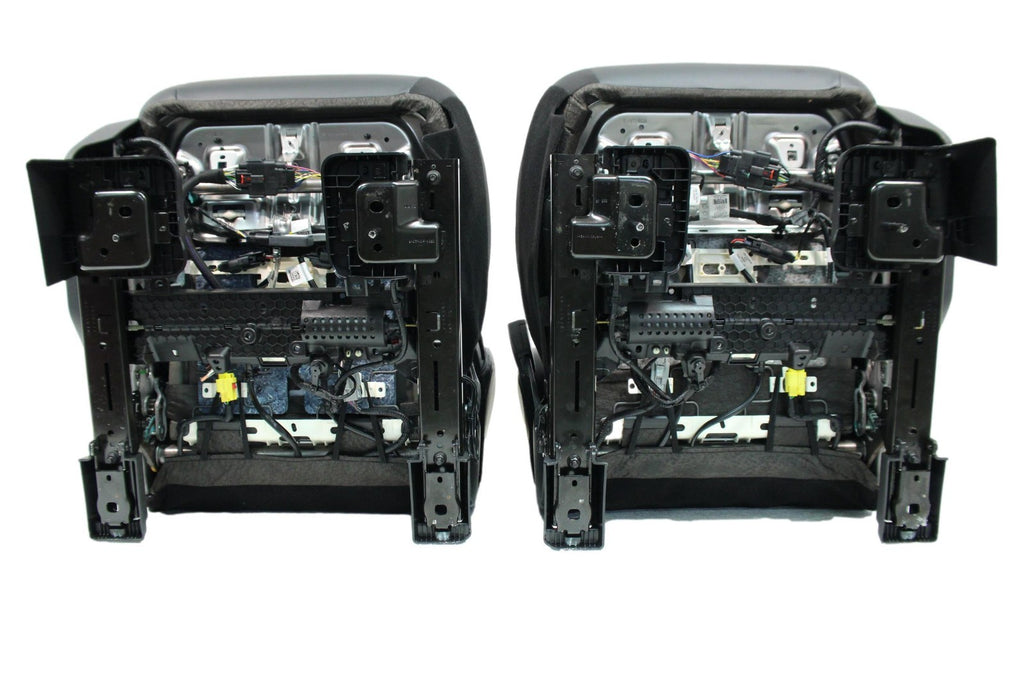 2021 - 2026 Ford Bronco Seats Set, 4-Door Outer Banks Black Leather Heated OEM