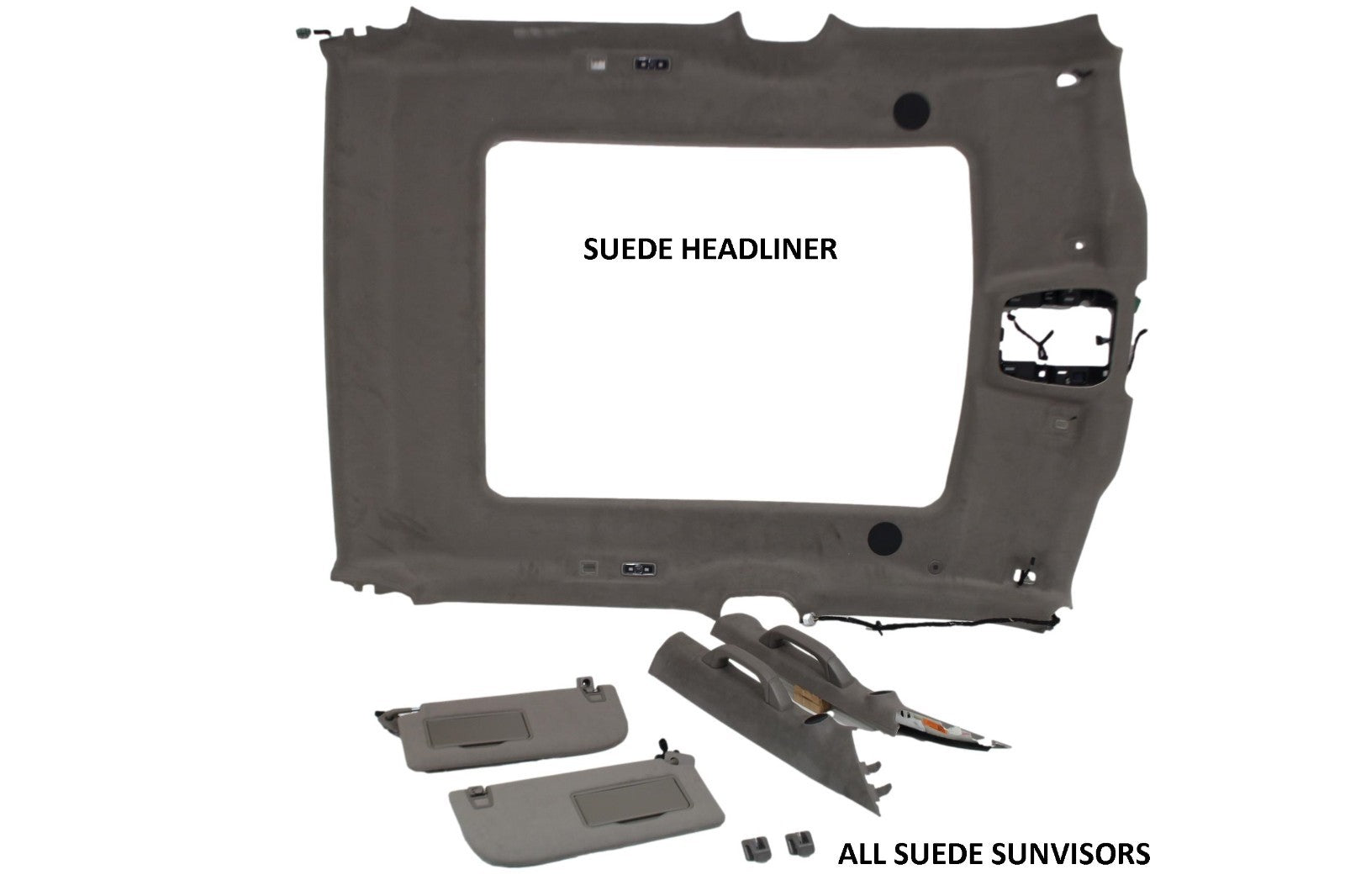 2026 Ford F250 F350 Platinum Plus Complete Leather Interior, Smoked Truffle 703A