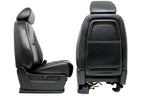 2007 - 2014 Sierra Chevy Silverado Front Seats, LTZ Black Leather Heated Cooled