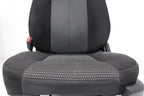 2009 - 2014 Ford F150 Front Seats, XL Black Gray Two-Tone Cloth, w/ Lumbar