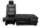 2021 – 2025 Chevy Suburban Tahoe 2nd Row Bench Seat, LT Black Leather w/ Armrest