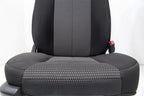 2009 - 2014 Ford F150 Front Seats, XL Black Gray Two-Tone Cloth, w/ Lumbar