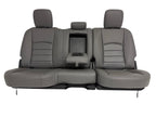 2009 - 2018 Dodge Ram Seats Set Crew Cab, Alea Gray Leather w/ OEM Power Driver