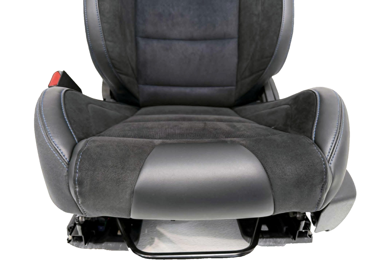 2024 - 2026 Ford Mustang Dark Horse RECARO Seats, Dinamica Black Suede & Indigo