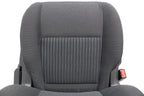 2015 - 2026 Ford Transit Seats, Black Charcoal Cloth Manual w/ Dual Armrests