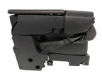 2015-2025 F150 Super Duty Console → Jump Seat Conversion Kit Black Leather Gray