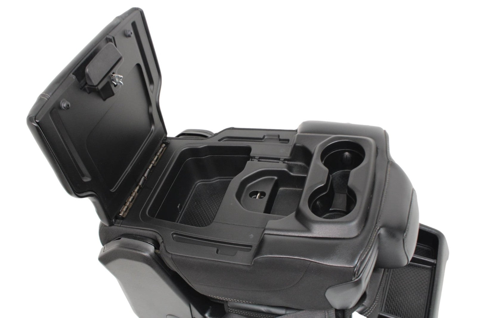 2019 - 2025 Ram 1500 Center Jumpseat, Laramie Black Leather w Dash Trim Brackets