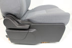 2015 - 2024 Ford Transit Front Seats, Gray Cloth w/ 10-Way Power Driver Seat