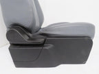 2015 - 2026 Ford Transit Front Seats, Pewter Gray Vinyl, Manual w/  Armrest