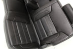 2014-2019 Sierra Silverado Crew Cab Rear Seats, Denali Black Perforated Leather