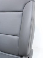 2014 - 2019 Sierra Chevy Silverado Front Seats Set, Work Truck Bench Gray Vinyl