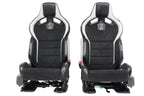2015 - 2025 Mustang Shelby GT500 Recaro Front Seats Suede Power Tracks S550 S650