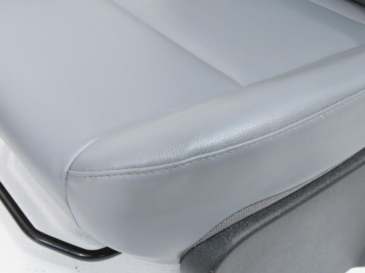 2015 - 2024 Ford Transit Gray Vinyl Front Bucket Seats with Armrests, Mint Used