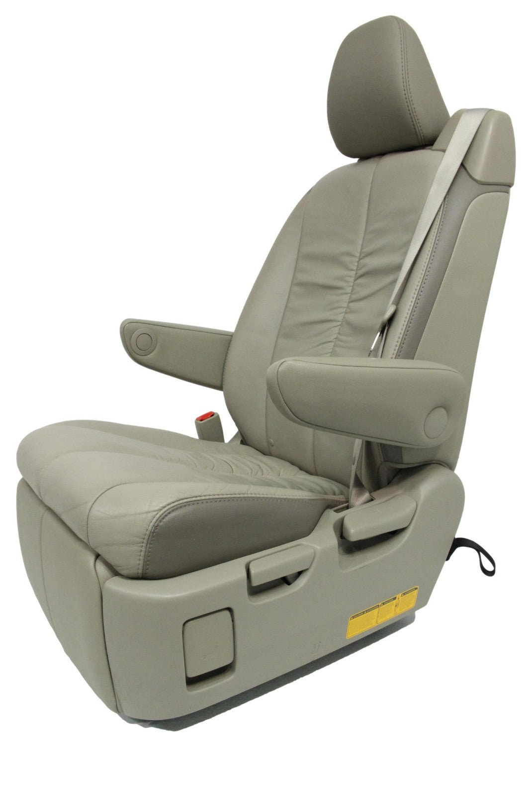 2011-2020 Toyota Sienna Second Row Recliner Seats, Bisque Beige Leather w/ Belts