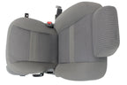 2006 - 2009 Dodge Ram Powered Drivers Seat, OEM YES Slate Gray Cloth w/ Lumbar