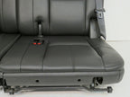 2007 - 2014 GMC Yukon Chevy Suburban Tahoe Third Row Seat, LT Black Leather Pair