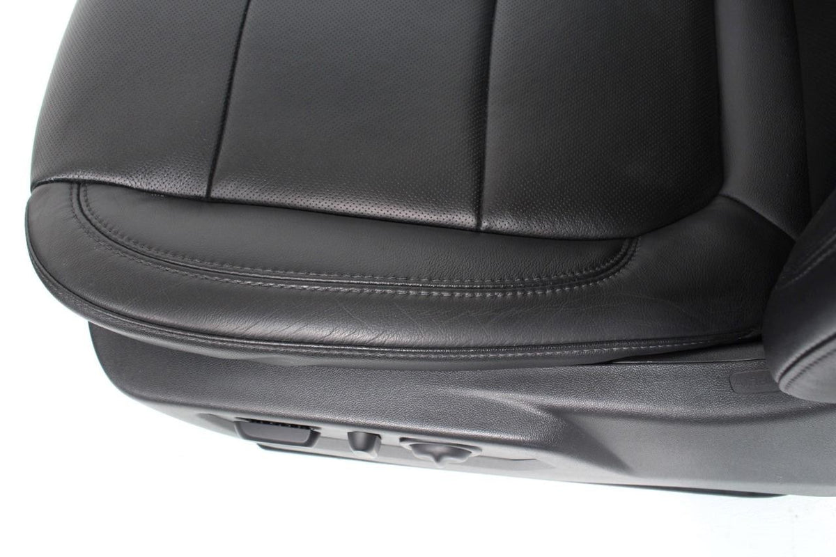2019 - 2026 Sierra Chevy Silverado Front Seats, LTZ Black Leather Heated Cooled