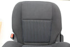 2015 - 2026 Ford Transit Front Seats, Charcoal Cloth w/ Heated Power Driver Seat