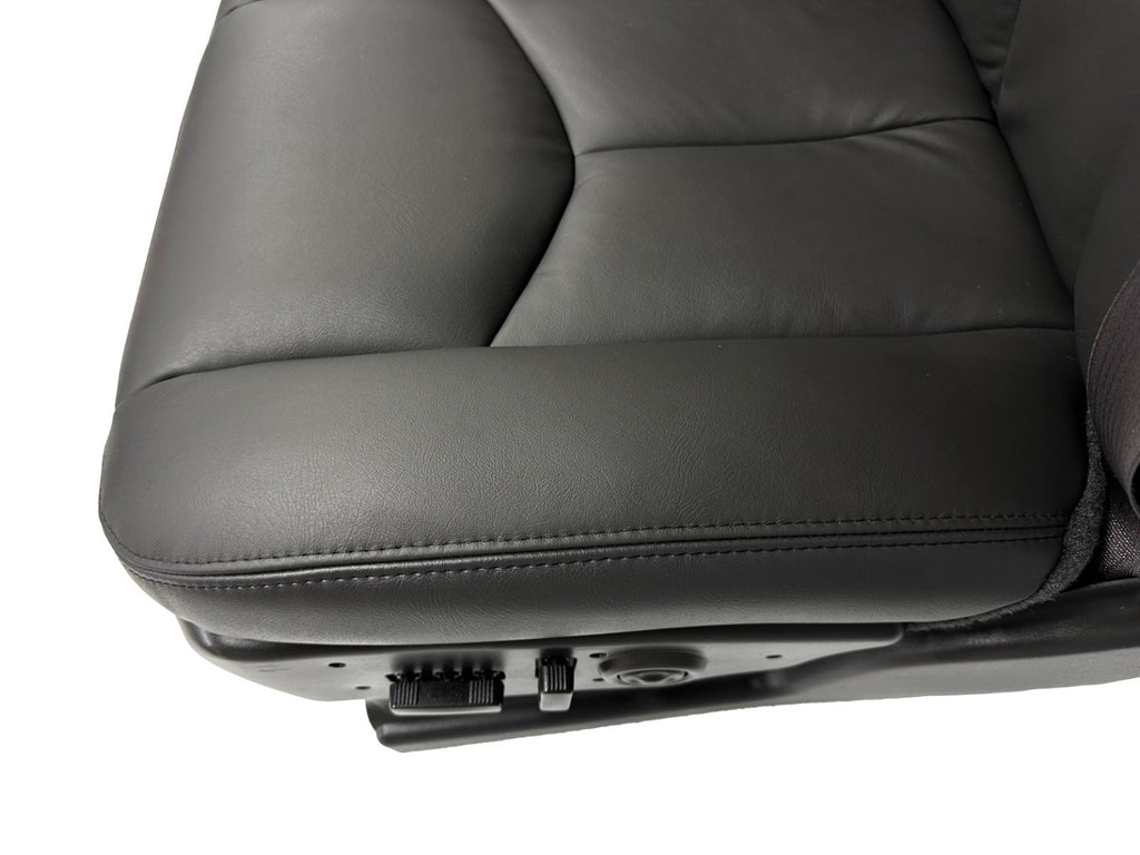 1999 - 2006 Chevy Silverado Front Seats, LT New Leather Dark Pewter Power Heated