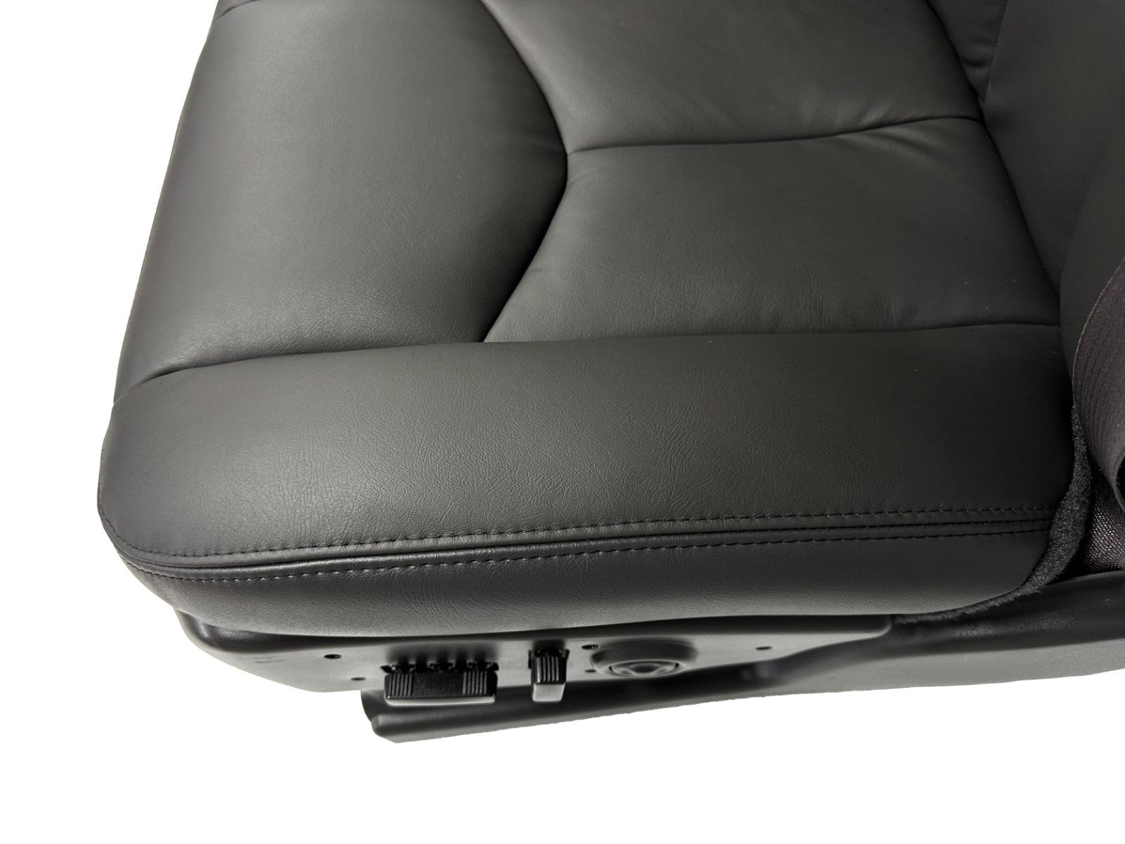 1999 - 2006 Chevy Silverado Front Seats, LT New Leather Dark Pewter Power Heated
