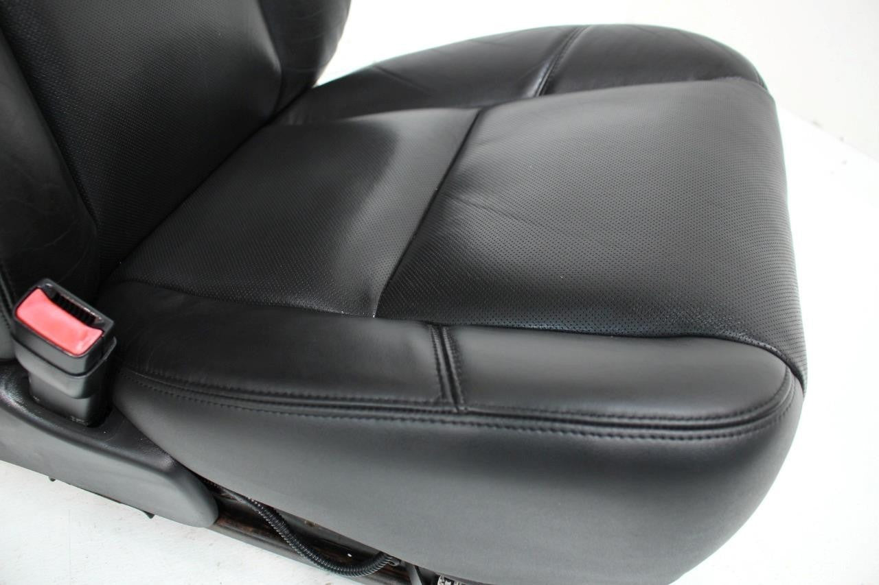 2007 - 2014 Sierra Chevy Silverado Front Seats, LTZ Black Leather Heated Cooled