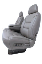 1995-2000 Tahoe Sierra Silverado Seats 60-40 Bench Gray Leather Power w/ Folding