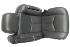 99-07 Sierra Silverado Front Seats, Dark Pewter Leather, Power 2-Way Lumbar