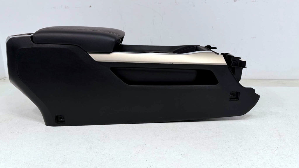 2019 - 2026 DT Ram 1500 Center Console, Black Leather, Light Bronze Trim