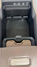 2019 - 2026 DT Ram 1500 Center Console, Brown Leather LONGHORN Wireless Charging