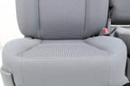 2002 - 2009 Dodge Ram Split Bench Seat, Slate Gray Cloth w/ Power Driver, Lumbar