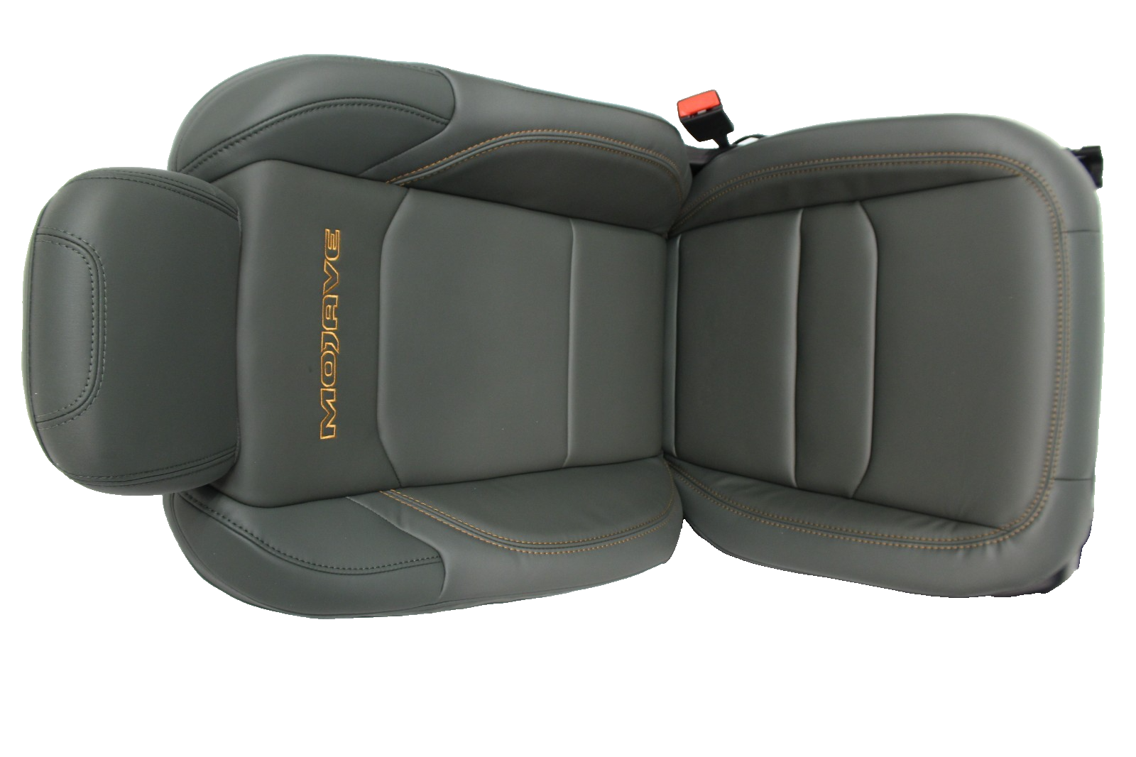 2020 - 2025 Jeep Gladiator Mojave X Power Leather Seats - Black Green OEM