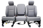 2009 - 2018 Dodge Ram Front Seats, Gray Vinyl Manual Bench w/ Center Fits 2002+